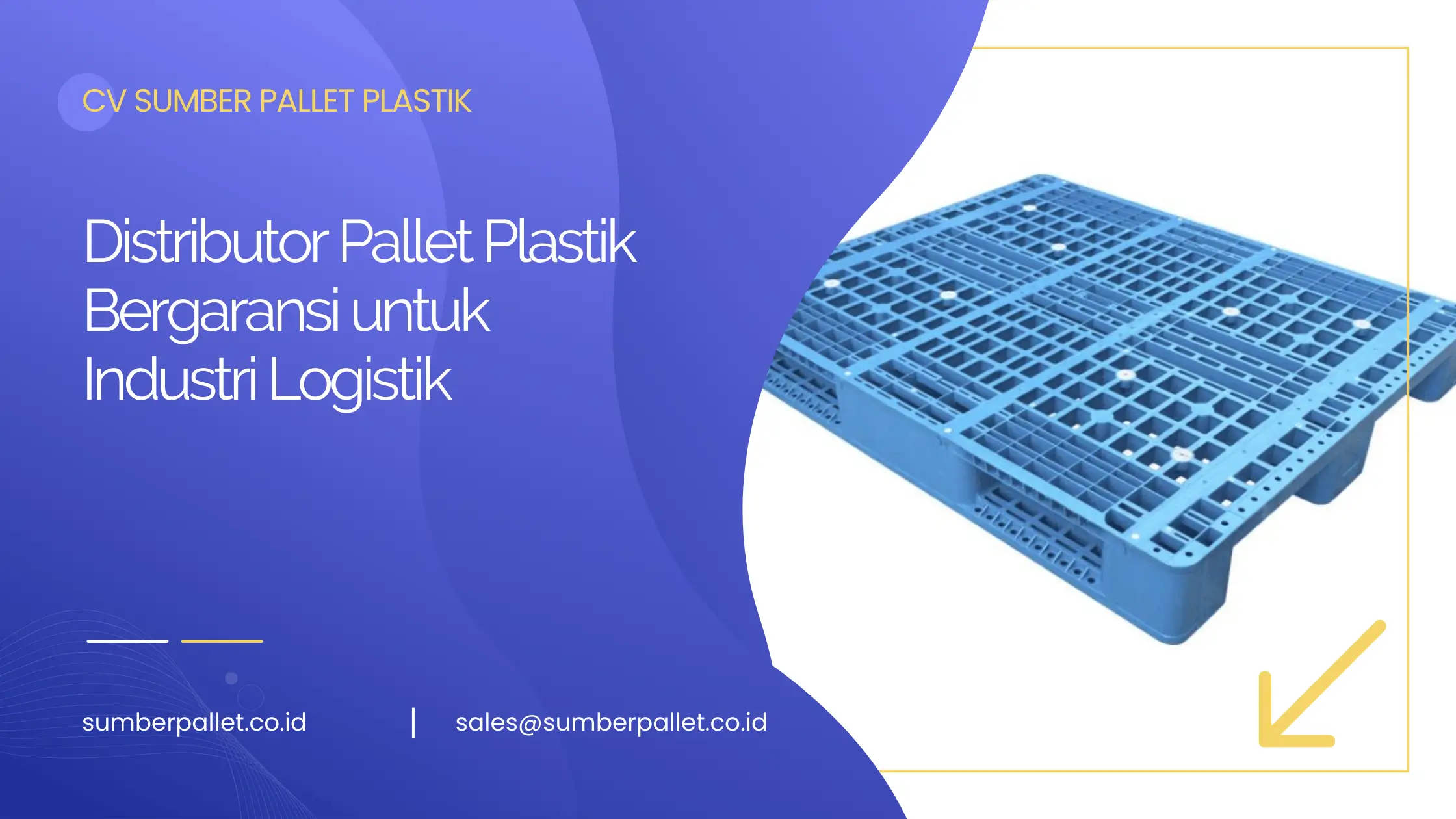 Distributor Pallet Plastik Bergaransi untuk Industri Logistik
