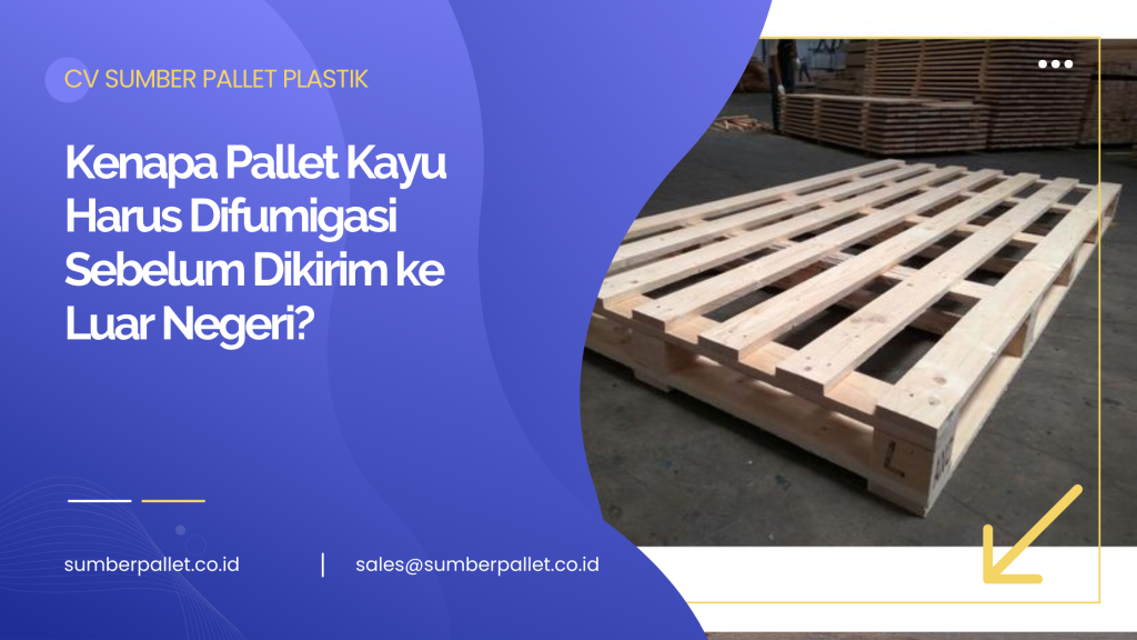 Kenapa Pallet Kayu Harus Difumigasi Sebelum Dikirim ke Luar Negeri?
