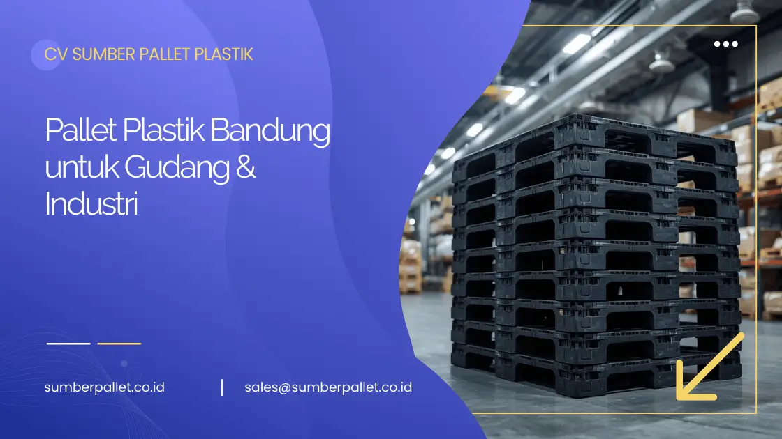 Pallet Plastik Bandung untuk Gudang & Industri