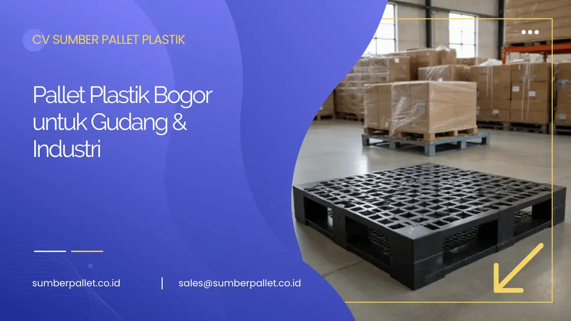 Pallet Plastik Bogor untuk Gudang & Industri