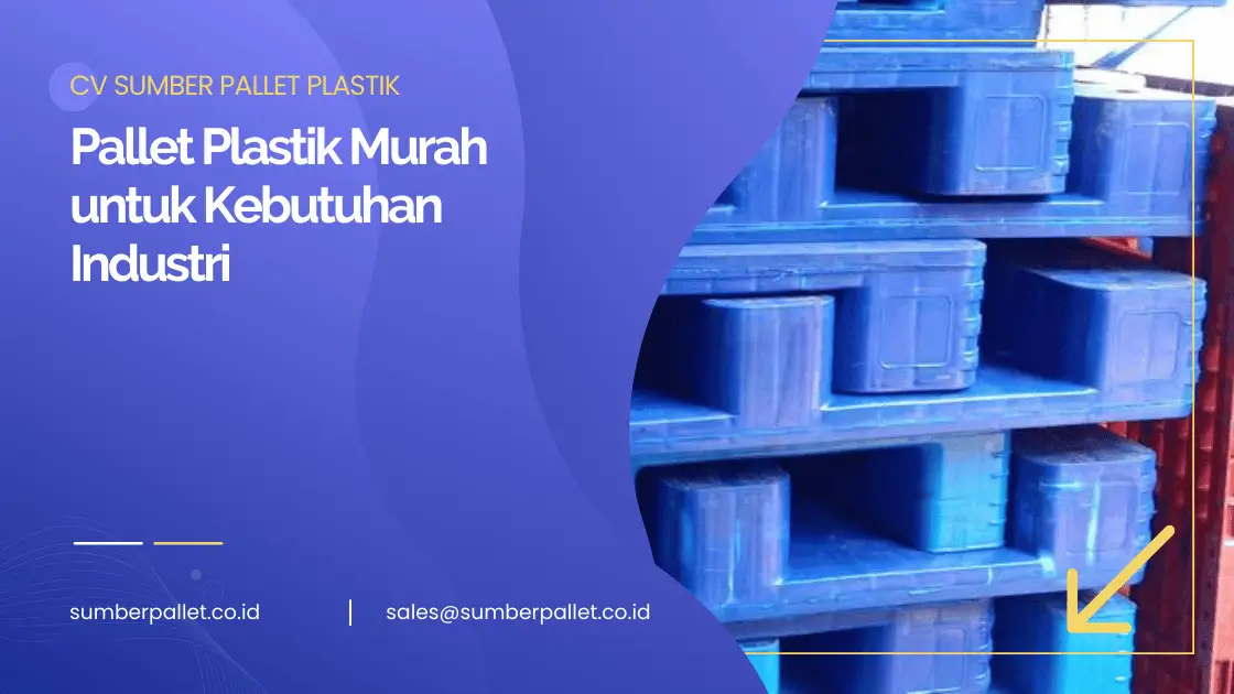 Pallet Plastik Murah untuk Kebutuhan Industri
