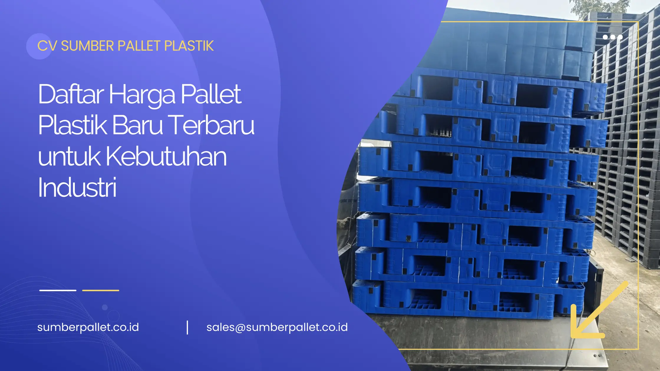 Daftar Harga Pallet Plastik Baru Terbaru untuk Kebutuhan Industri