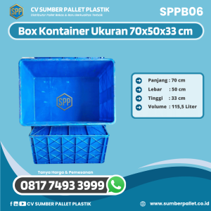 Box Container Bekas/Baru Ukuran 70x50 cm - SPPB06