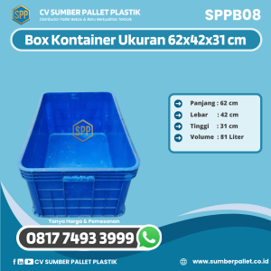 Box Container Bekas/Baru Ukuran 62x42 cm - SPPB08