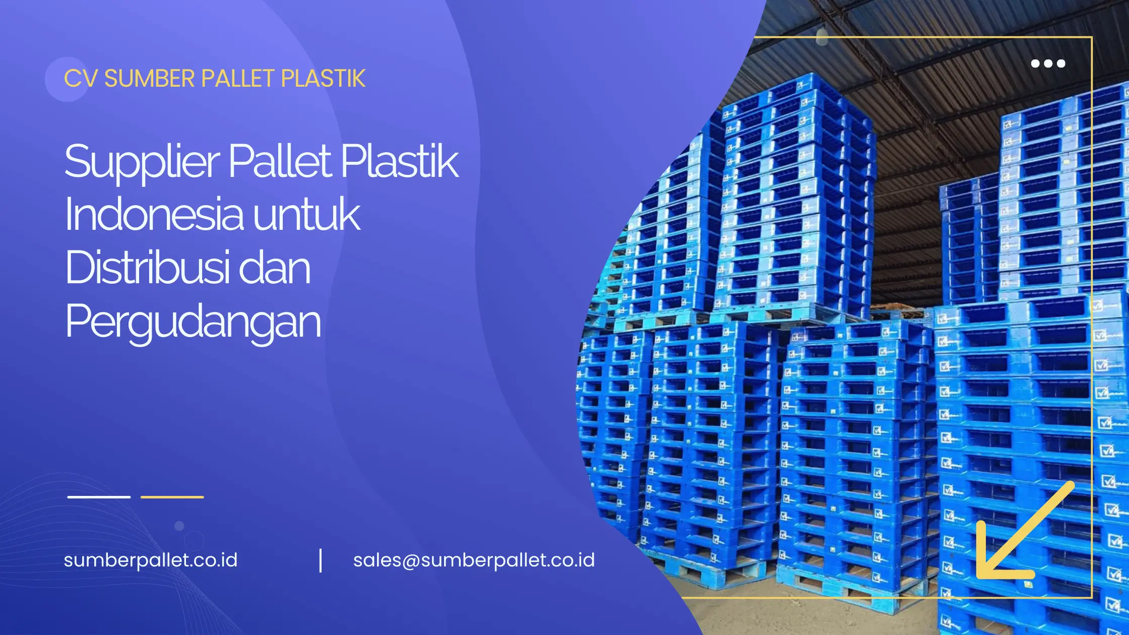 Supplier Pallet Plastik Indonesia untuk Distribusi dan Pergudangan
