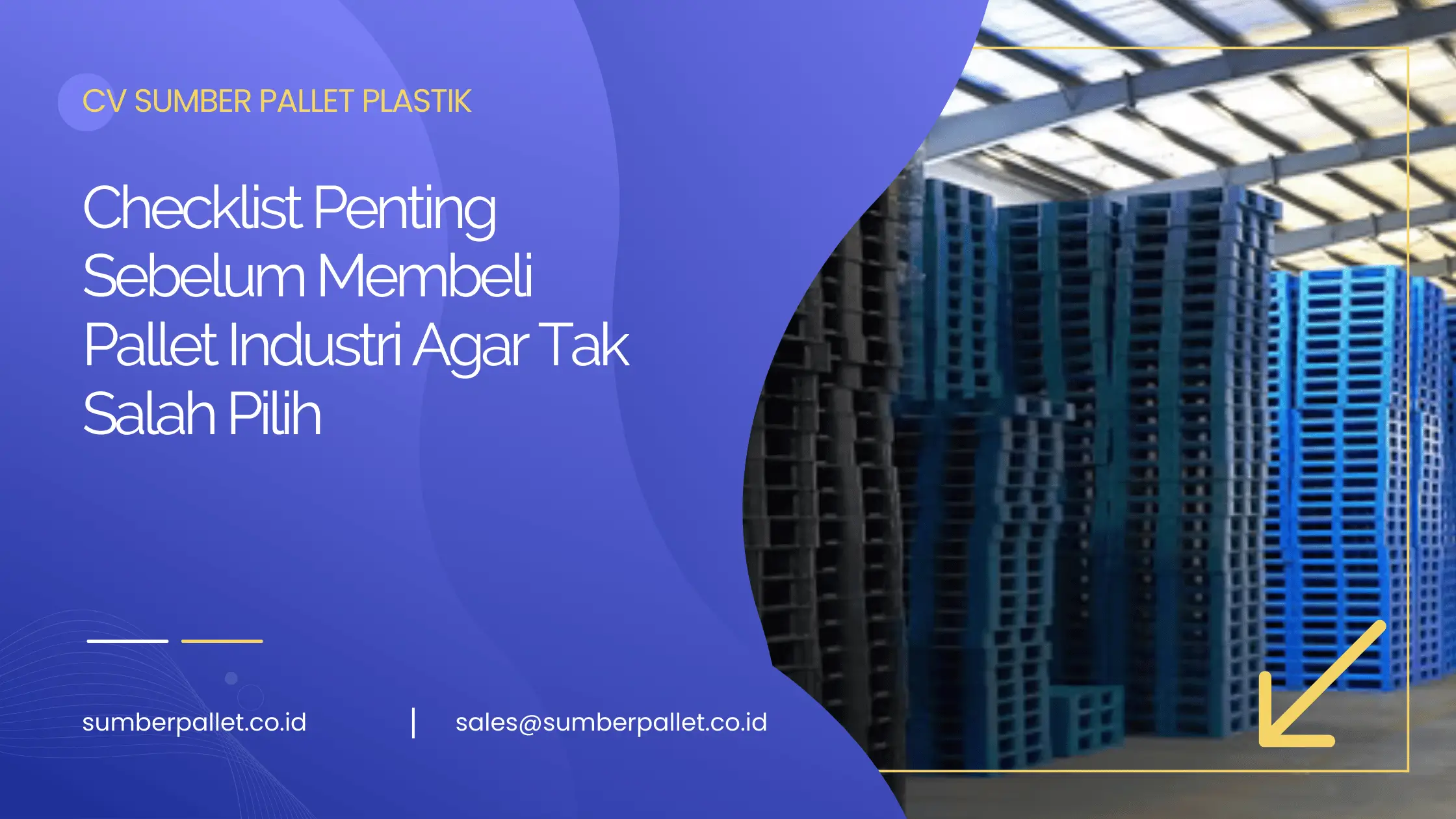 Checklist Penting Sebelum Membeli Pallet Industri Agar Tak Salah Pilih