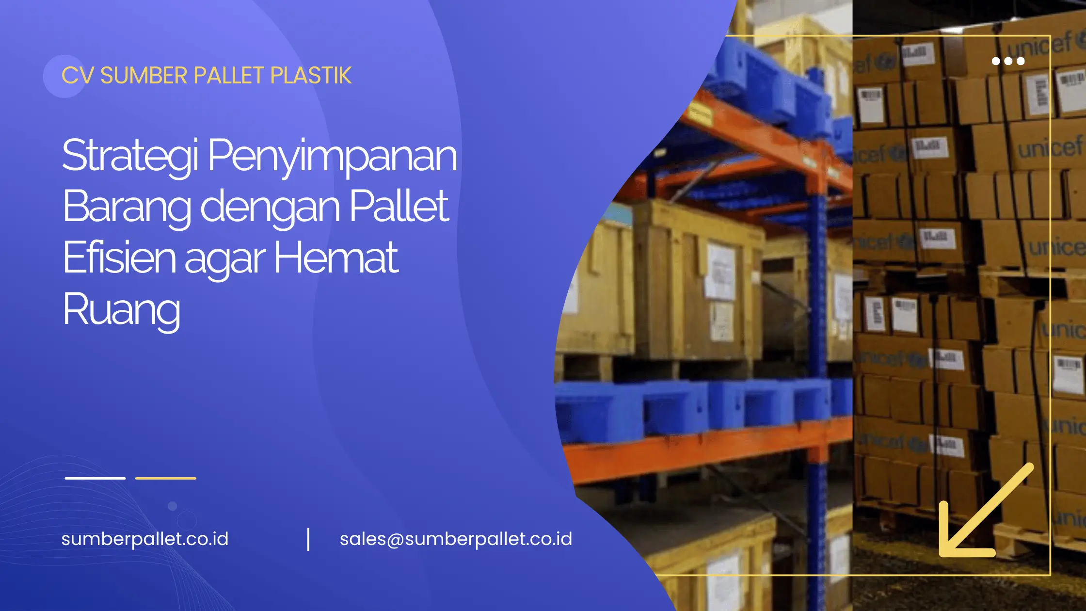Strategi Penyimpanan Barang dengan Pallet Efisien agar Hemat Ruang
